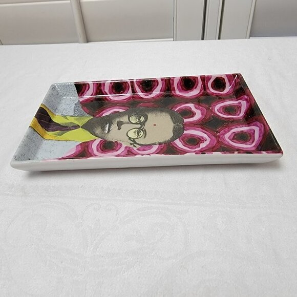 Fabienne Jouvin RARE Emperor Pu Yi Trinket Tray - Picture 7 of 11